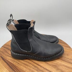Solovair Boots Mens UK 8 US 9 Black Vegetarian Chelsea Casual Made In England